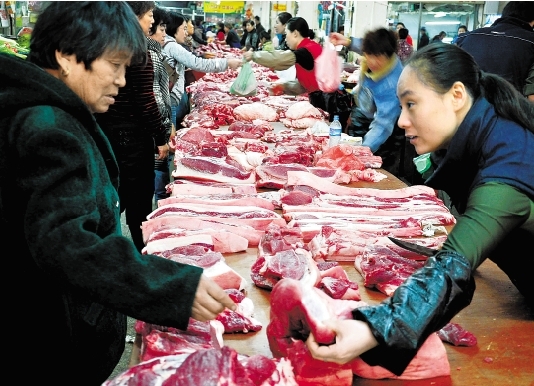 国内肉价高于国际市场 进口猪肉抢滩中国市场