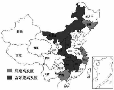中国肿瘤登记年报首发最新版中国癌症地图
