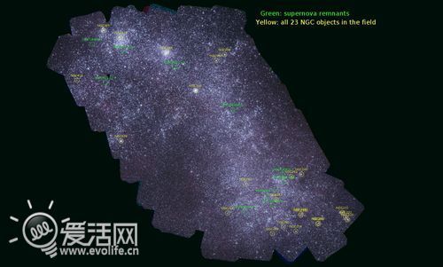 这些史无前例的高清图像将帮助科学家进一步辨识和研究两个 星云中所存在的恒星、超新星以及星团系统。