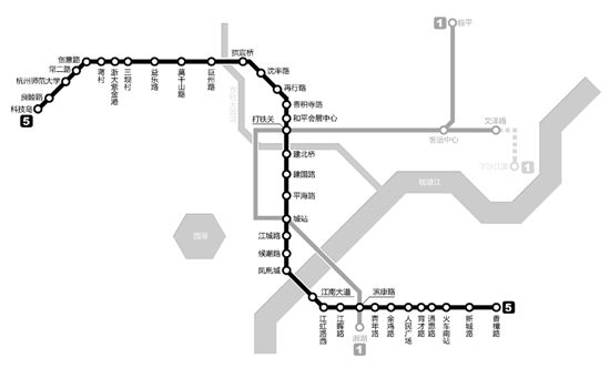 杭州地铁5号线余杭段开始勘察 力争明年上半年