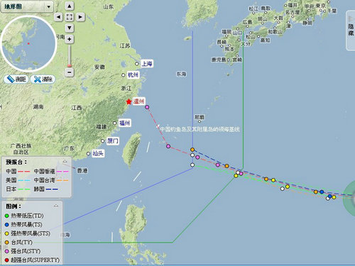 今年七号台风苏力生成 预计本周末影响浙江沿